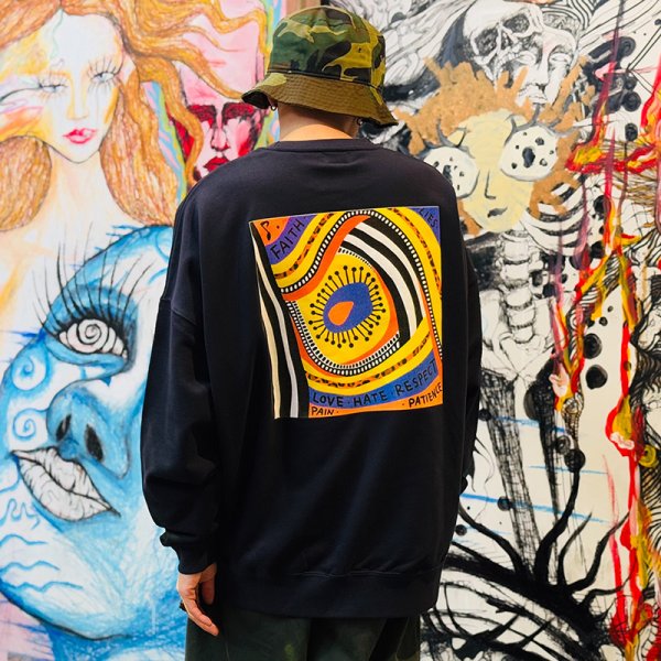 画像14: 【ラストMのみ】PeeTee. (ピーティー) “IN MY HEAD  WIDE CREW” (14)