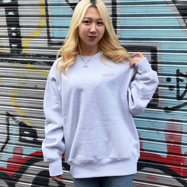 画像10: KINGSIZE(キングサイズ)“LOGO CREW SWEAT” (10)