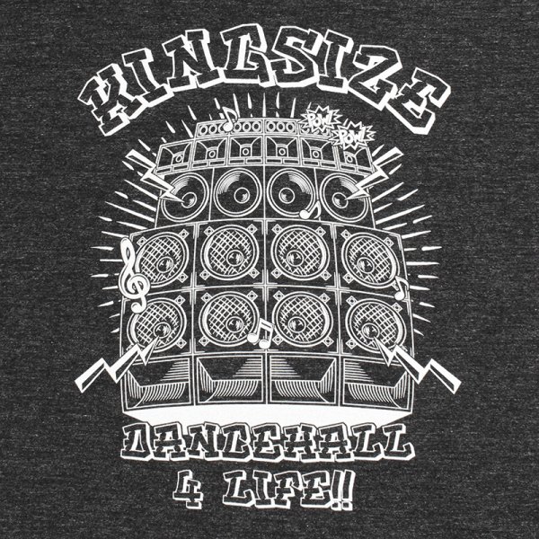画像6: 【ラストXLのみ】KINGSIZE(キングサイズ)“DANCEHALL 4 LIFE TEE” (6)