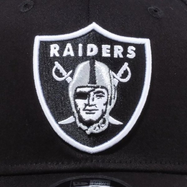 画像5: NEWERA(ニューエラ)“9FIFTY ストレッチスナップ ラスベガス・レイダース ブラック × チームカラー” (5)