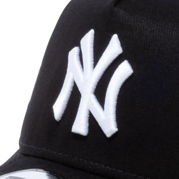 画像4: 【2025.06.05再入荷】NEWERA（ニューエラ）“9FORTY A-Frame トラッカー ニューヨーク・ヤンキース ブラック × ホワイト” (4)