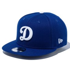 画像1: 【2025.07.19再入荷】NEWERA（ニューエラ）“9FIFTY ロサンゼルス・ドジャース Dロゴ ダークロイヤル × ホワイト” (1)