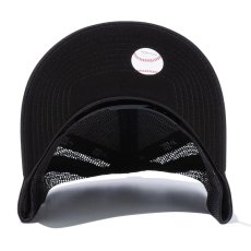 画像3: 【2025.06.05再入荷】NEWERA（ニューエラ）“9FORTY A-Frame トラッカー ニューヨーク・ヤンキース ブラック × ホワイト” (3)