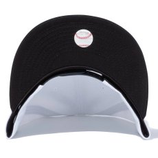 画像3: NEWERA（ニューエラ）“9FIFTY ニューヨーク・ヤンキース ホワイト × ブラック ブラックバイザー” (3)