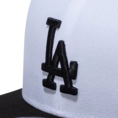 画像4: 【2025.08.21再入荷】NEWERA（ニューエラ）“9FIFTY ロサンゼルス・ドジャース ホワイト × ブラック ブラックバイザー” (4)