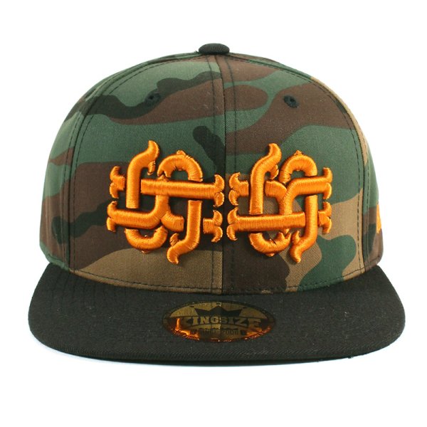 画像2: KINGSIZE（キングサイズ）“W MONOGRAM B/B CAP” (2)