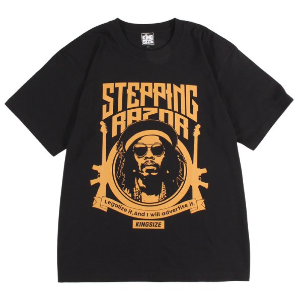 画像1: 【2025.04.11再入荷】KINGSIZE（キングサイズ）“STEPPING RAZOR TEE” (1)