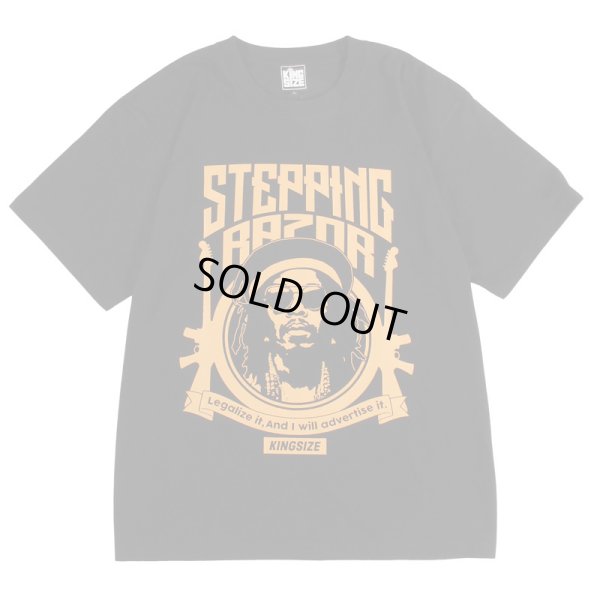 画像1: 【ラストLのみ】KINGSIZE（キングサイズ）“STEPPING RAZOR TEE” (1)