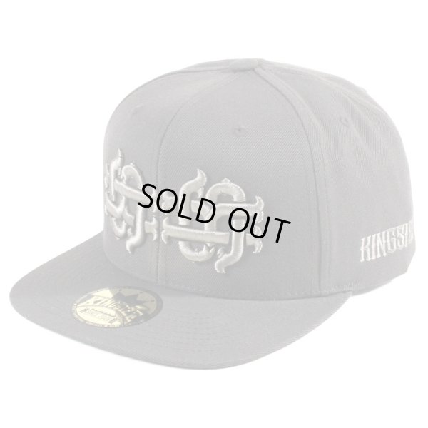 画像1: KINGSIZE（キングサイズ）“W MONOGRAM B/B CAP” (1)