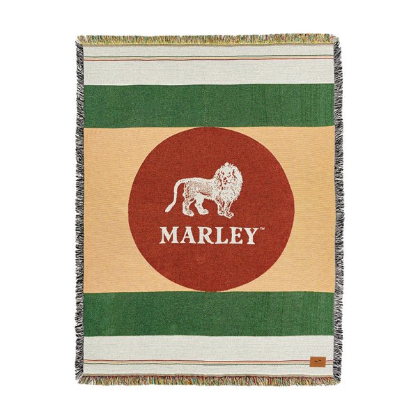 画像1: 【2025.06.11再入荷】SLOWTIDE (スロウタイド)ｘBOB MARLEY “JUDAH TAPESTRY BLANKET” (1)