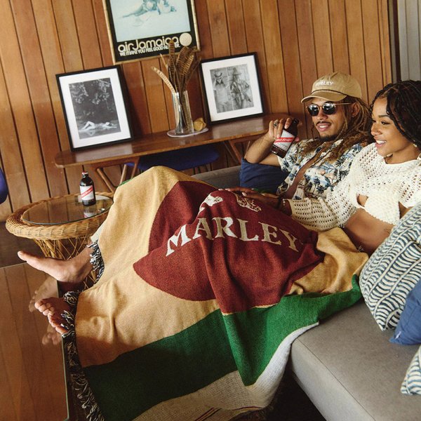 画像5: 【2025.06.11再入荷】SLOWTIDE (スロウタイド)ｘBOB MARLEY “JUDAH TAPESTRY BLANKET” (5)