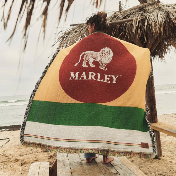 画像7: 【2025.06.11再入荷】SLOWTIDE (スロウタイド)ｘBOB MARLEY “JUDAH TAPESTRY BLANKET” (7)