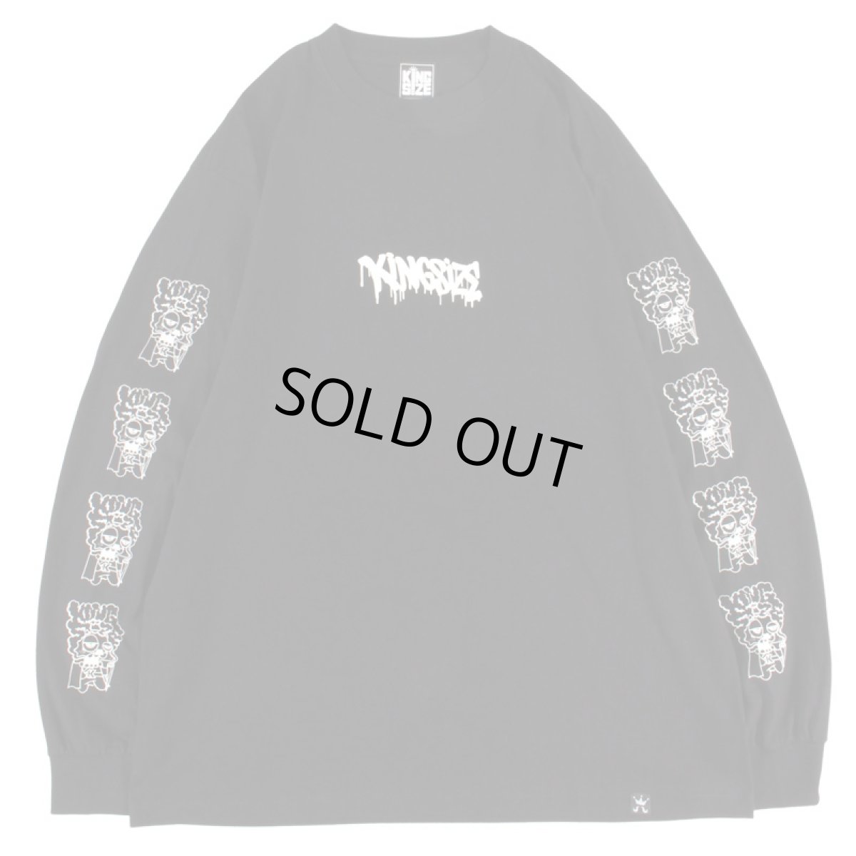 画像1: KINGSIZE（キングサイズ）“CASP L/S TEE” (1)