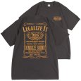 画像1: 【ラストXXLのみ】KINGSIZE（キングサイズ）“LEGALIZE IT TEE” (1)