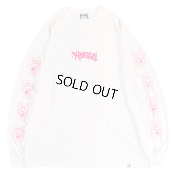 画像1: 【ラストLのみ】KINGSIZE（キングサイズ）“CASP L/S TEE” (1)
