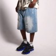 画像13: GRIMEY / GRMY (グライミー) “PEACE WITHIN BAGGY DENIM SHORTS” (13)