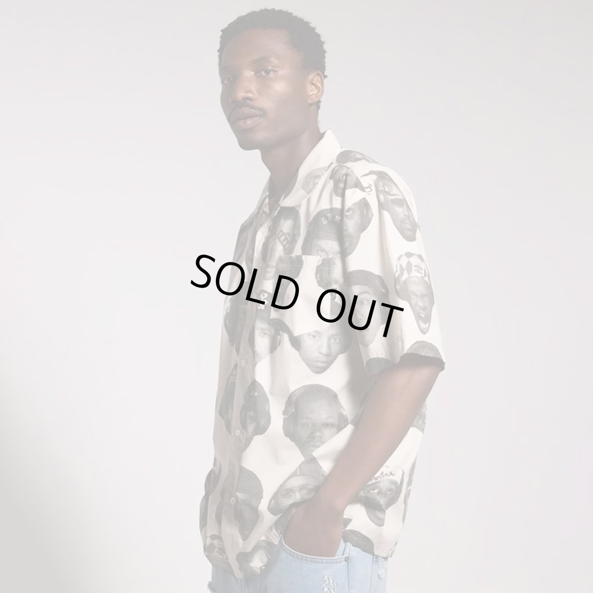 画像12: 【ラストXLのみ】GRIMEY / GRMY (グライミー) “THE MIDNITE BUTTON UP SHIRT” (12)