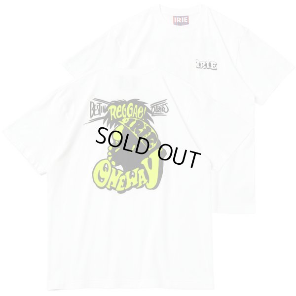 画像1: 【ラストLのみ】IRIE by irielife(アイリー バイ アイリーライフ) × kanegooon “ONE WAY TEE” (1)