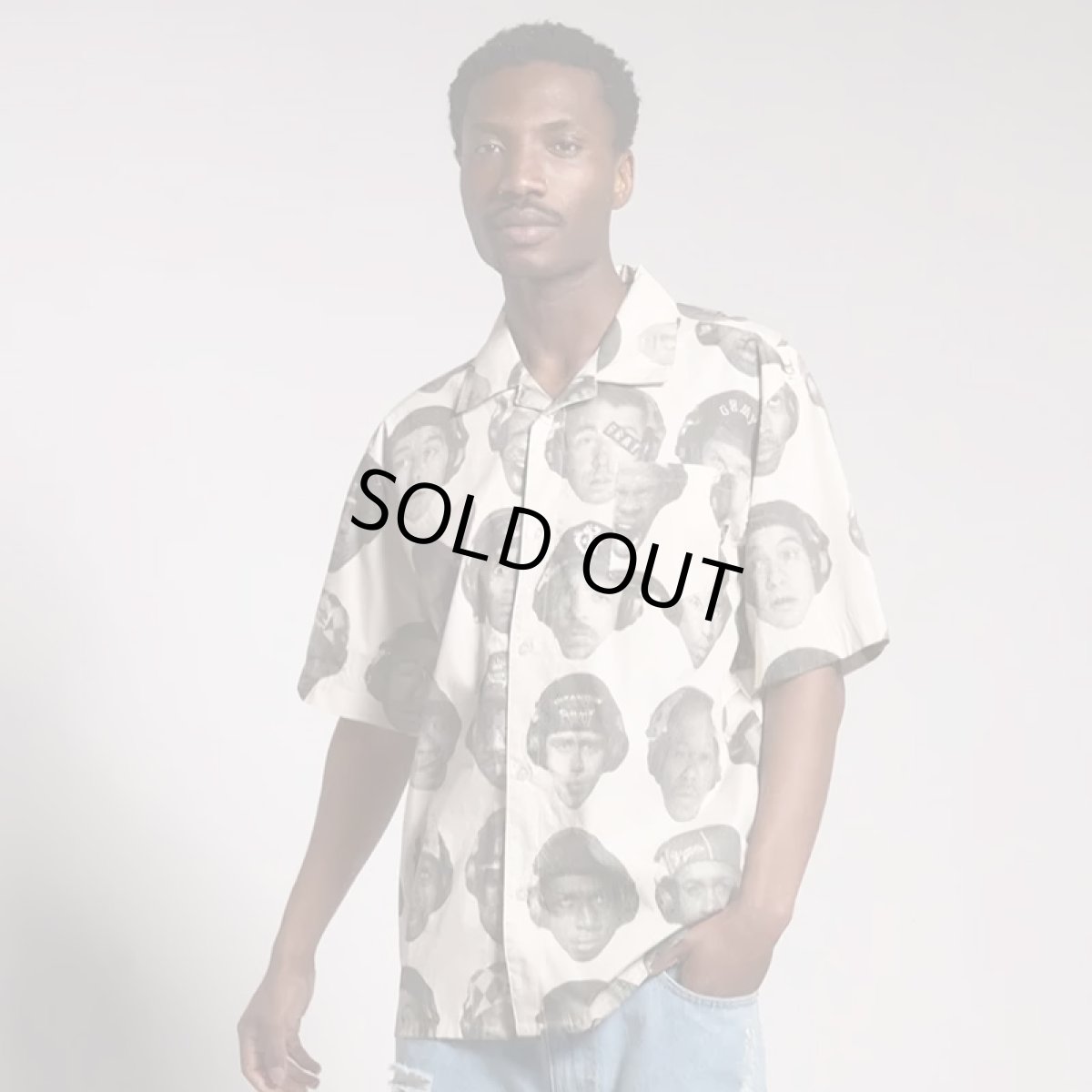 画像1: 【ラストXLのみ】GRIMEY / GRMY (グライミー) “THE MIDNITE BUTTON UP SHIRT” (1)