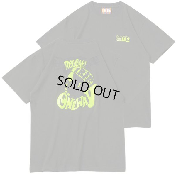 画像1: 【ラストLのみ】IRIE by irielife(アイリー バイ アイリーライフ) × kanegooon “ONE WAY TEE” (1)