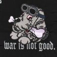 画像8: 【ラスト中型犬（L）のみ】GALFY(ガルフィー) “病みに染まりし反戦Tシャツ” (8)