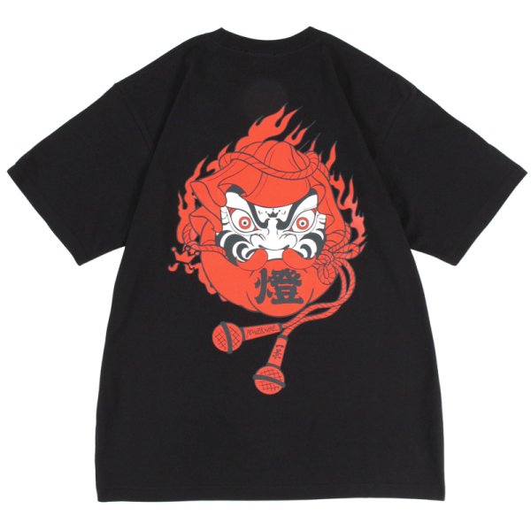 画像3: 【2025.07.08再入荷】KINGSIZE(キングサイズ)“xPOWER WAVEx一景 -TOMOSHIBI TEE-” (3)