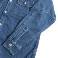 画像14: 【ラストLのみ】KINGSIZE（キングサイズ）“THREE KING DENIM SHIRT” (14)