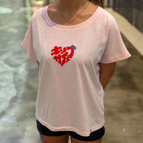 画像9: [レディース] KINGSIZE（キングサイズ）“HEART WOMEN'S DOLMAN TEE” (9)