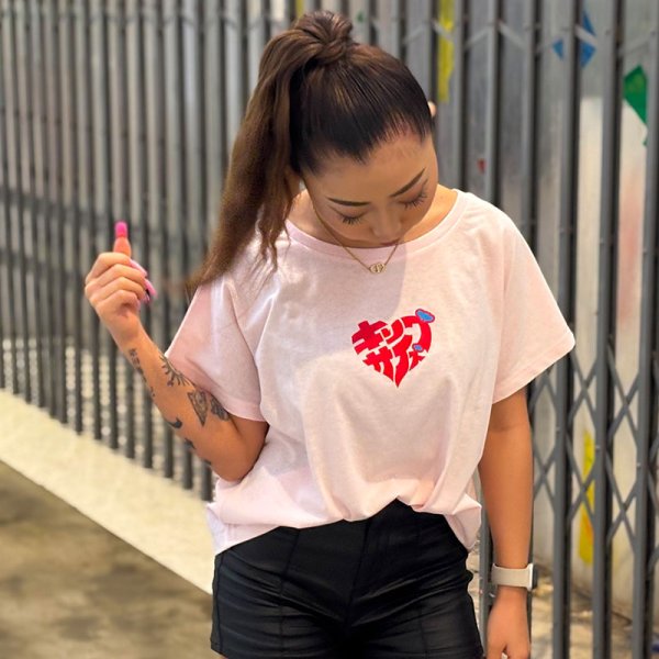 画像8: [レディース] KINGSIZE（キングサイズ）“HEART WOMEN'S DOLMAN TEE” (8)