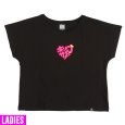 画像1: [レディース] KINGSIZE（キングサイズ）“HEART WOMEN'S DOLMAN TEE” (1)