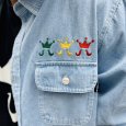 画像18: 【ラストMのみ】KINGSIZE（キングサイズ）“THREE KING DENIM SHIRT” (18)