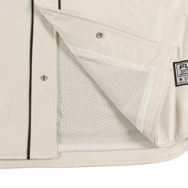 画像7: 【ラストXLのみ】FUBU（フブ） “FAUX LEATHER BASEBALL SHIRTS” (7)