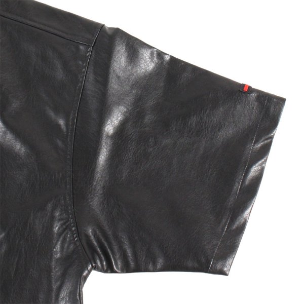 画像9: FUBU(フブ) “FAUX LEATHER BASEBALL SHIRTS” (9)