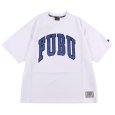 画像2: 【ラストLのみ】FUBU（フブ） “MESH LETTER LOGO T-SHIRTS” (2)