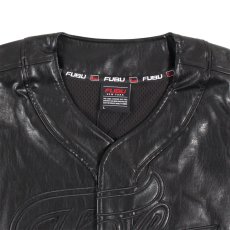 画像4: FUBU（フブ） “FAUX LEATHER BASEBALL SHIRTS” (4)