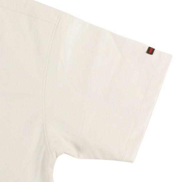 画像9: 【ラストXLのみ】FUBU（フブ） “FAUX LEATHER BASEBALL SHIRTS” (9)