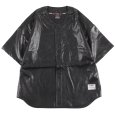 画像2: FUBU（フブ） “FAUX LEATHER BASEBALL SHIRTS” (2)