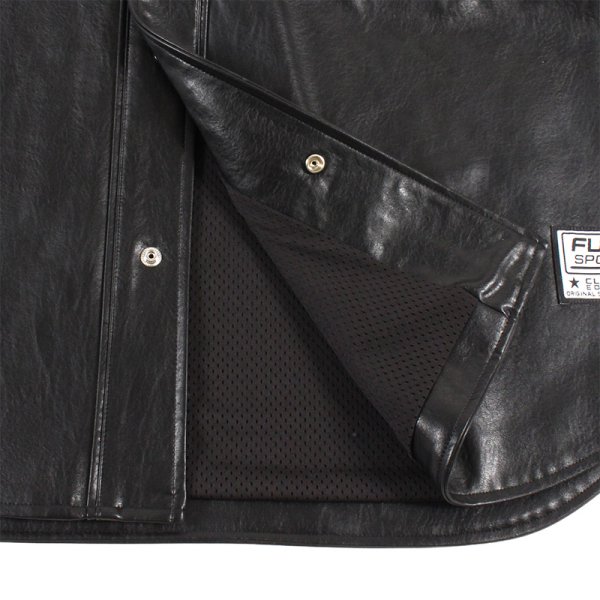 画像7: FUBU(フブ) “FAUX LEATHER BASEBALL SHIRTS” (7)