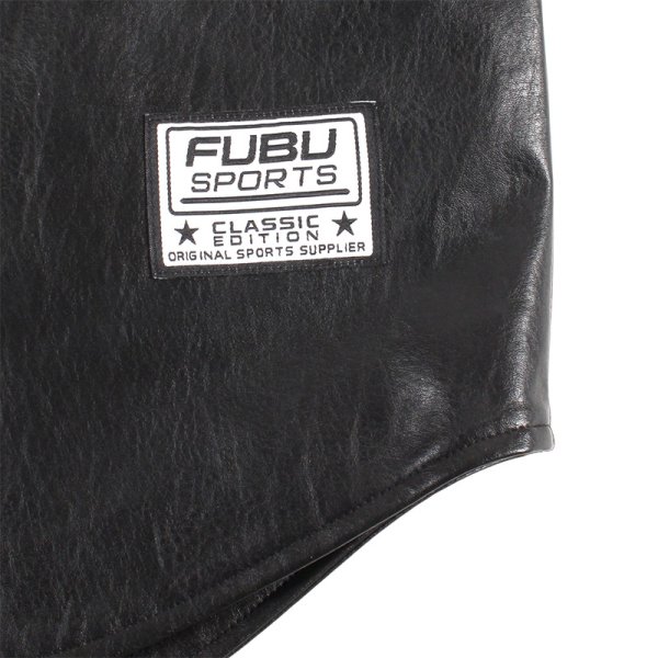 画像8: FUBU(フブ) “FAUX LEATHER BASEBALL SHIRTS” (8)