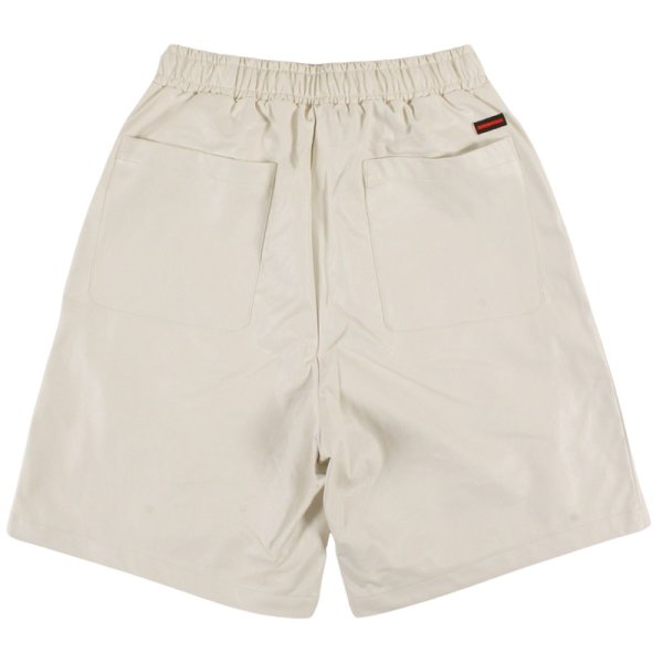 画像3: 【ラストMのみ】FUBU(フブ) “FAUX LEATHER SHORT PANTS” (3)