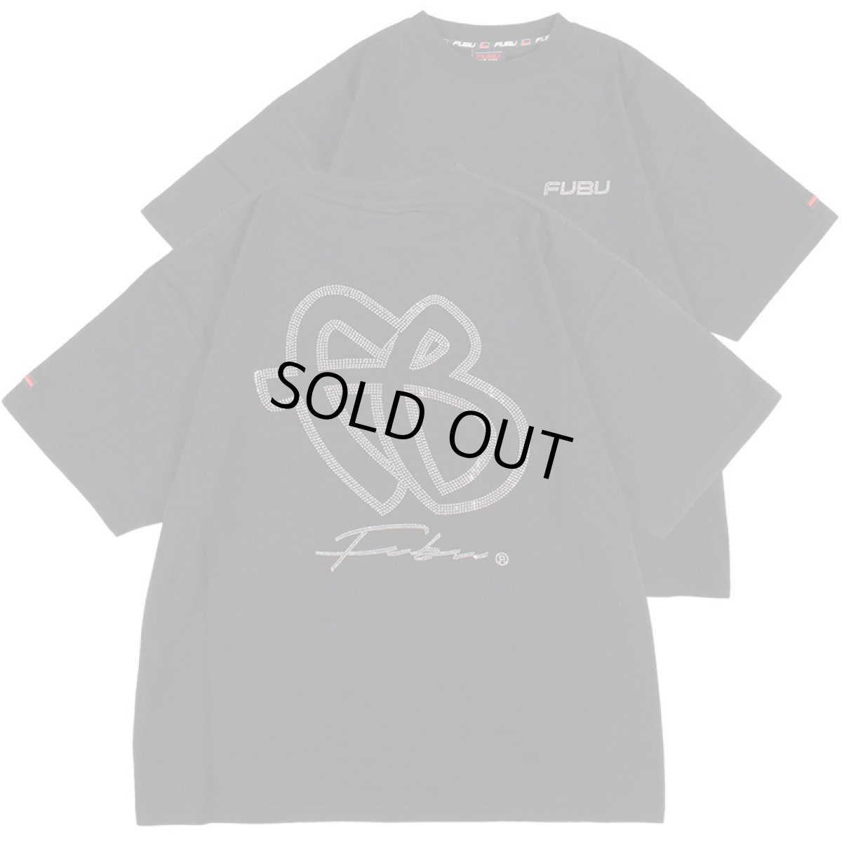 画像2: FUBU（フブ） “FB RHINESTONE T-SHIRTS” (2)