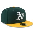 画像2: NEWERA（ニューエラ）“59FIFTY MLBオンフィールド オークランド・アスレチックス ホーム” (2)