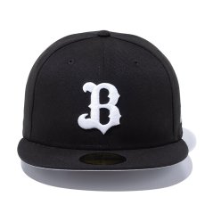 画像2: NEWERA（ニューエラ）“59FIFTY オリックス・バファローズ ブラック × ホワイト” (2)