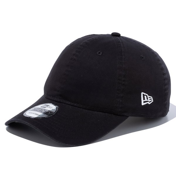 画像1: NEWERA（ニューエラ）“9TWENTY ベーシック ウォッシュドコットン ブラック” (1)