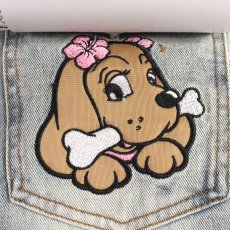 画像8: 【ラストメス犬（S）のみ】CANDY GALFY(キャンディーガルフィー) “GALローライズフレアデニム” (8)