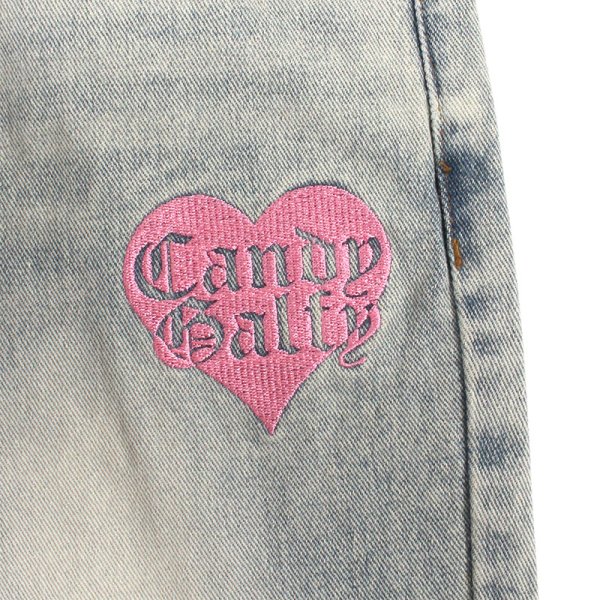 画像6: 【ラストメス犬(S)のみ】CANDY GALFY(キャンディーガルフィー) “GALローライズフレアデニム” (6)