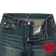 画像5: 【ラストメス犬（S）のみ】CANDY GALFY(キャンディーガルフィー) “GALローライズフレアデニム” (5)