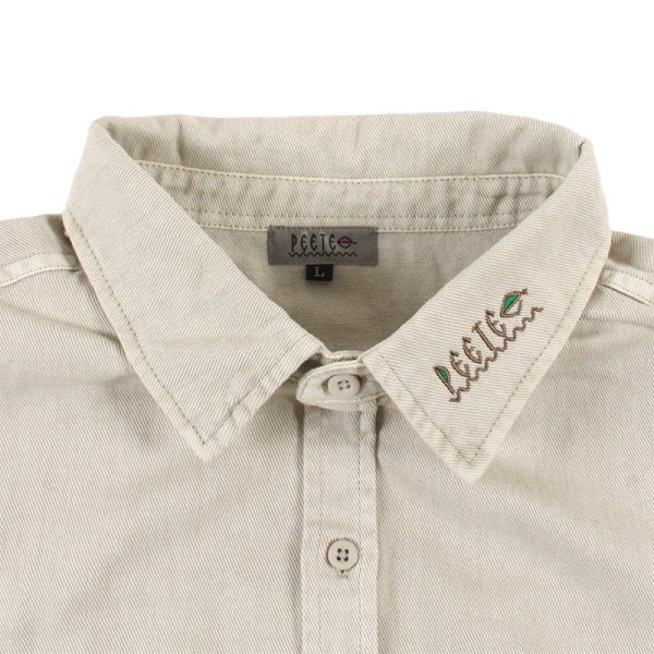 画像3: 【ラストXLのみ】PeeTee. (ピーティー) “PIGMENT L/S SHIRTS” (3)