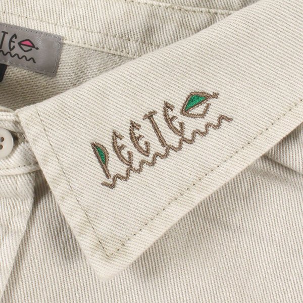 画像4: 【ラストXLのみ】PeeTee. (ピーティー) “PIGMENT L/S SHIRTS” (4)