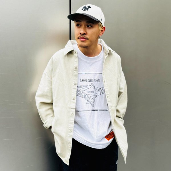 画像9: 【ラストXLのみ】PeeTee. (ピーティー) “PIGMENT L/S SHIRTS” (9)